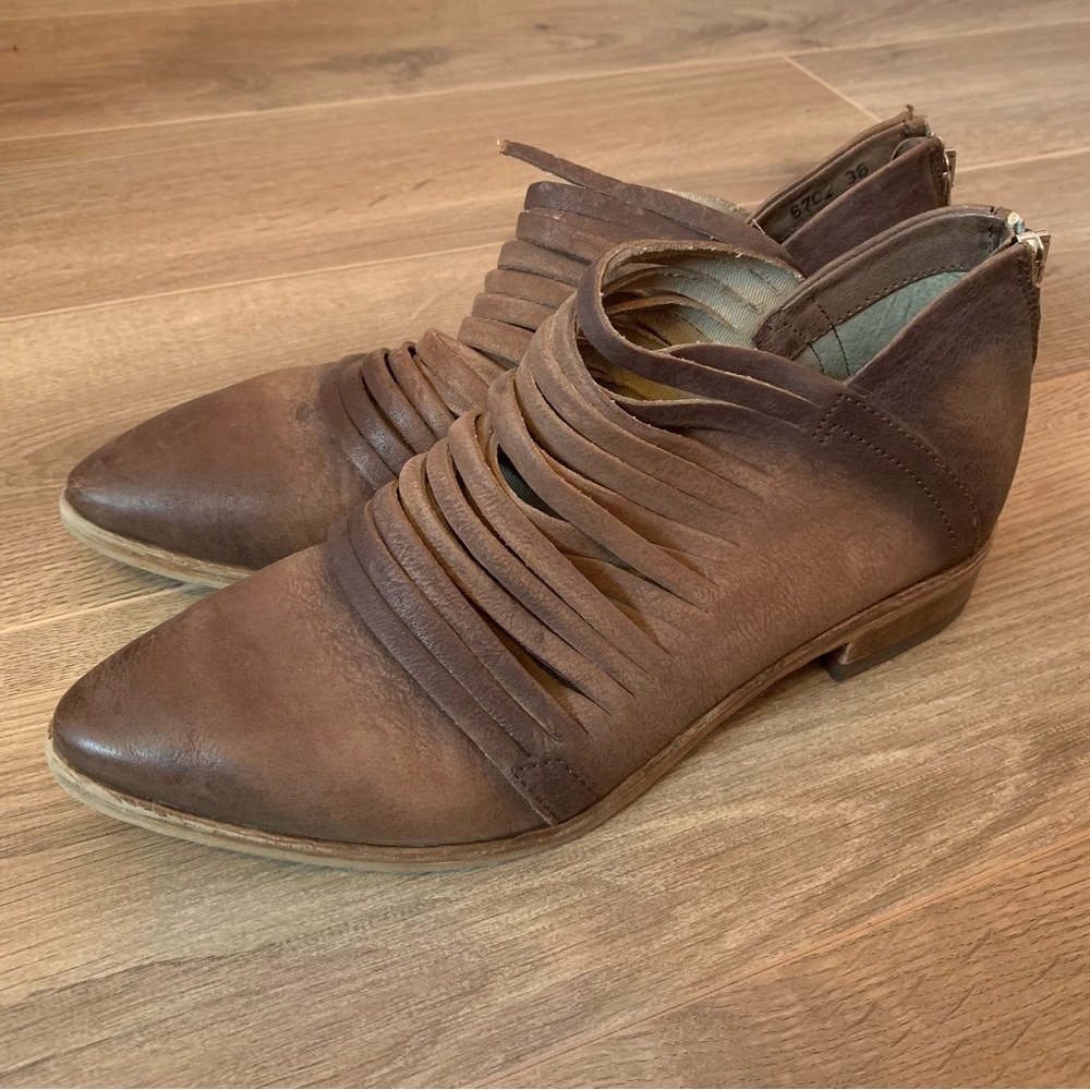 Free People Cutout Ankle Boots